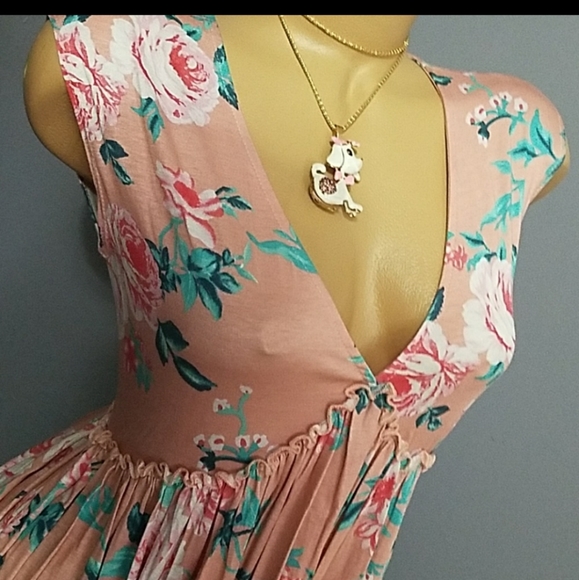 Adorable oversized Floral boho dress - Picture 5 of 6